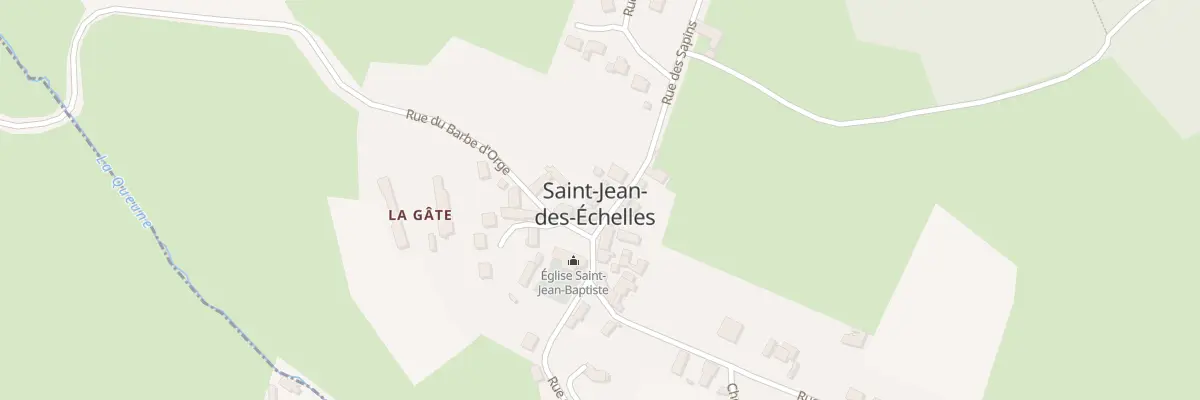 Plan du 1 Rue des Sapins à Saint-Jean-des-Échelles
