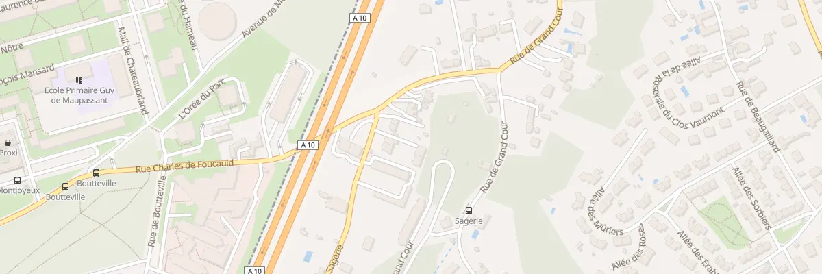 Plan du 20 Rue de la Sagerie à Saint-Avertin