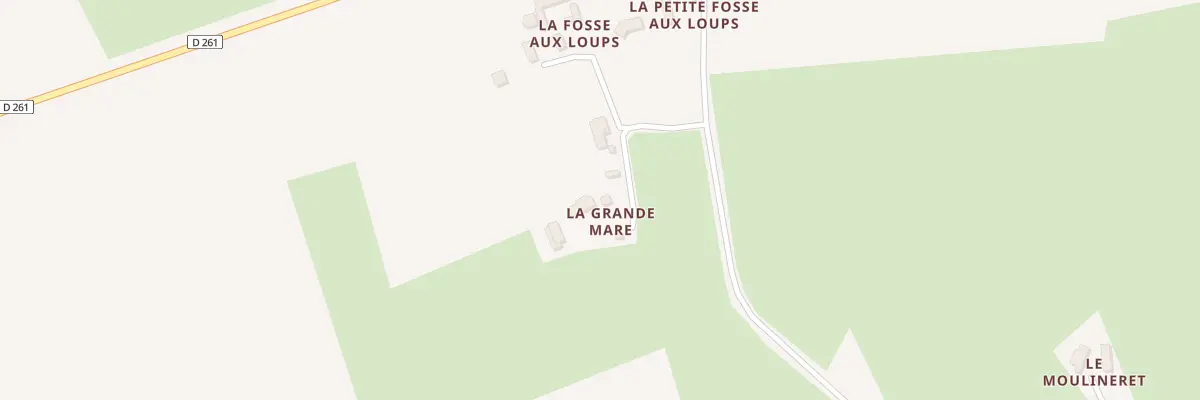 Plan du 5160 La Fosse aux Loups à Courgenard