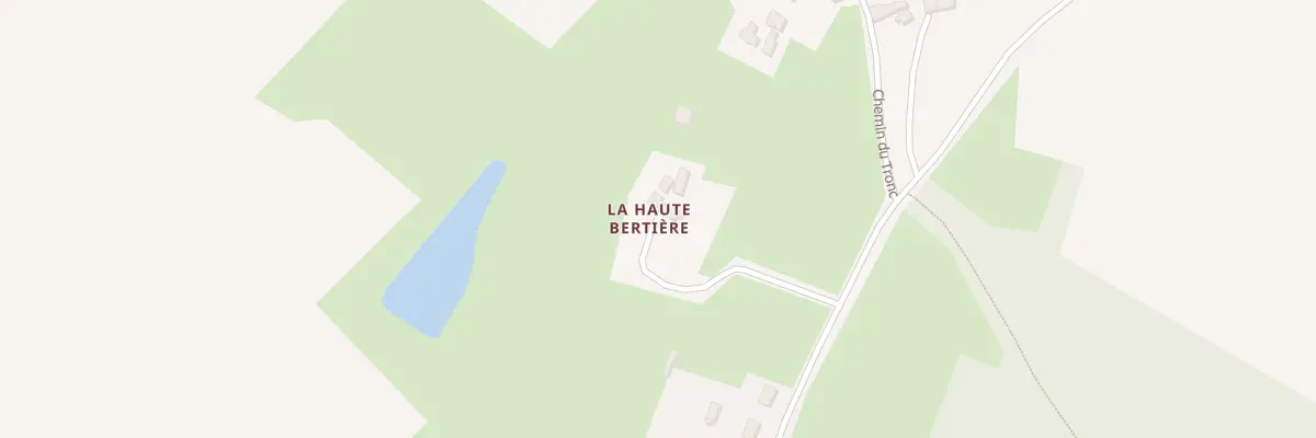 Plan du 5008 La Haute Bertiere à Saint-Jean-des-Échelles