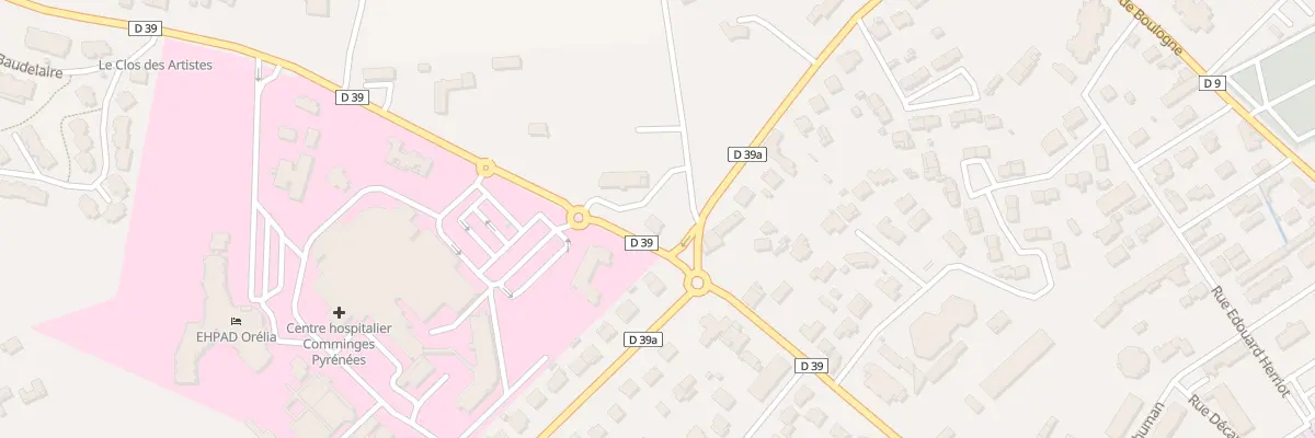 Plan du 5 Pl Fournier à Saint-Gaudens
