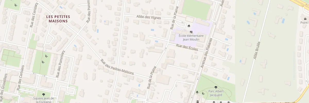 Plan du 14 Rue de la Plaine à Chambray-lès-Tours