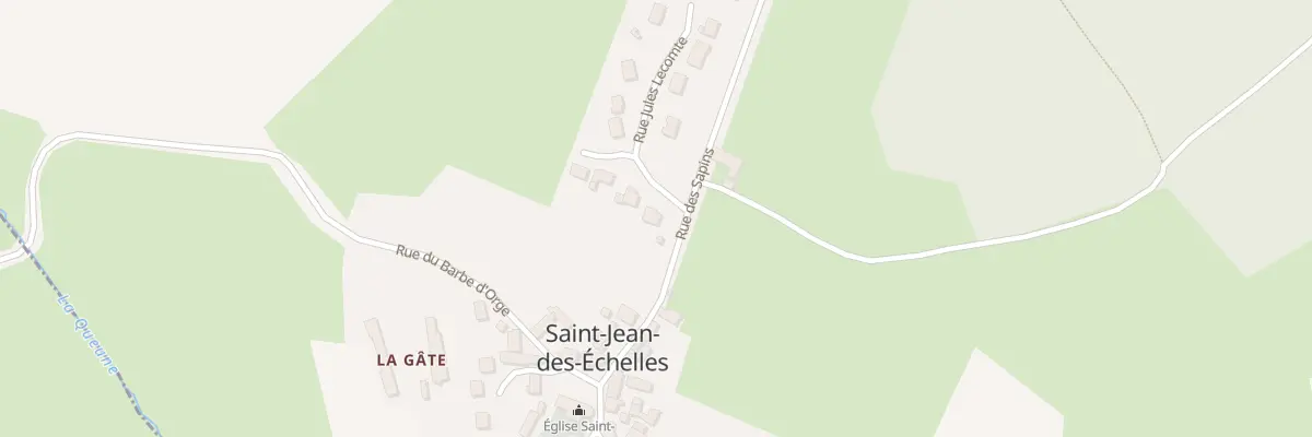 Plan du 1 Rue de la Haute Bertière à Saint-Jean-des-Échelles