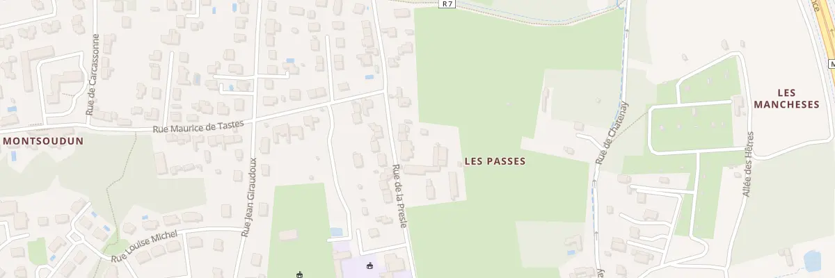 Plan du 17 Rue de la Presle à Tours