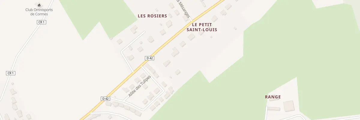Plan du 4 Le Petit Saint Louis à Cormes