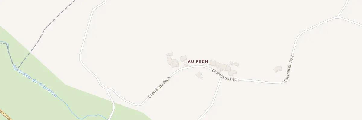 Plan du 547 Che du Pech à Monflanquin