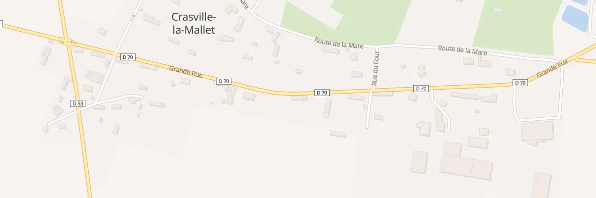 Plan du 15 Grande Rue à Crasville-la-Mallet