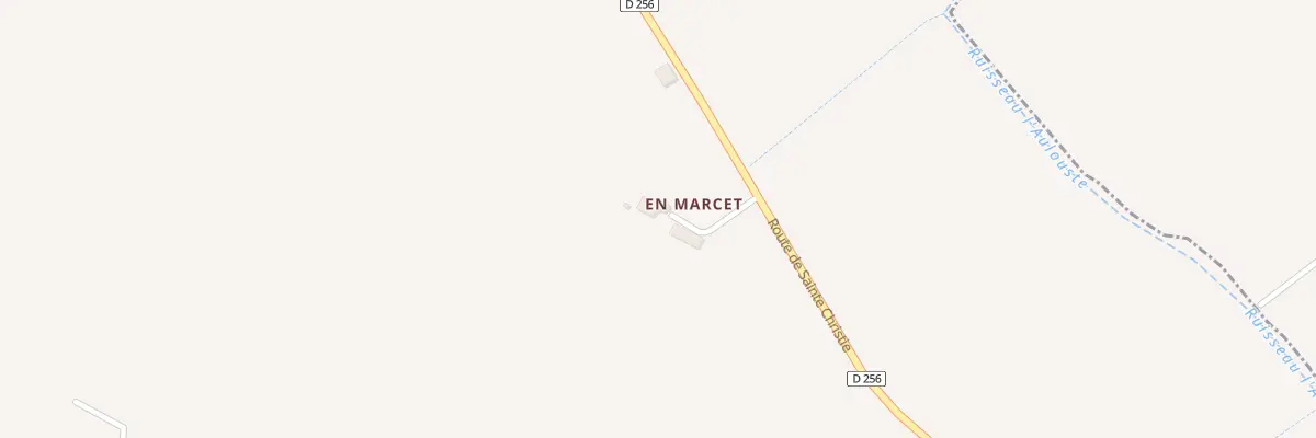 Plan du 5102 A en Marcet à Nougaroulet