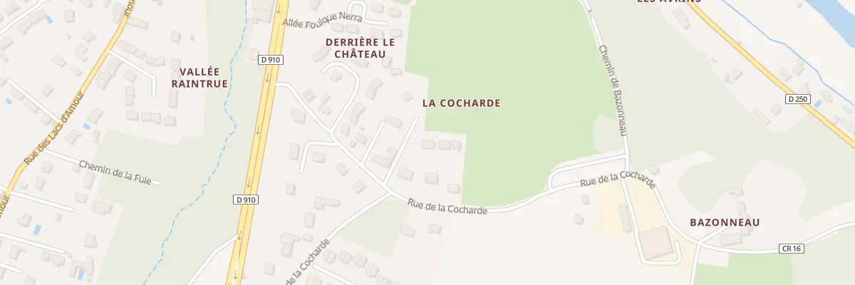 Plan du 13B Rue de la Cocharde à Montbazon