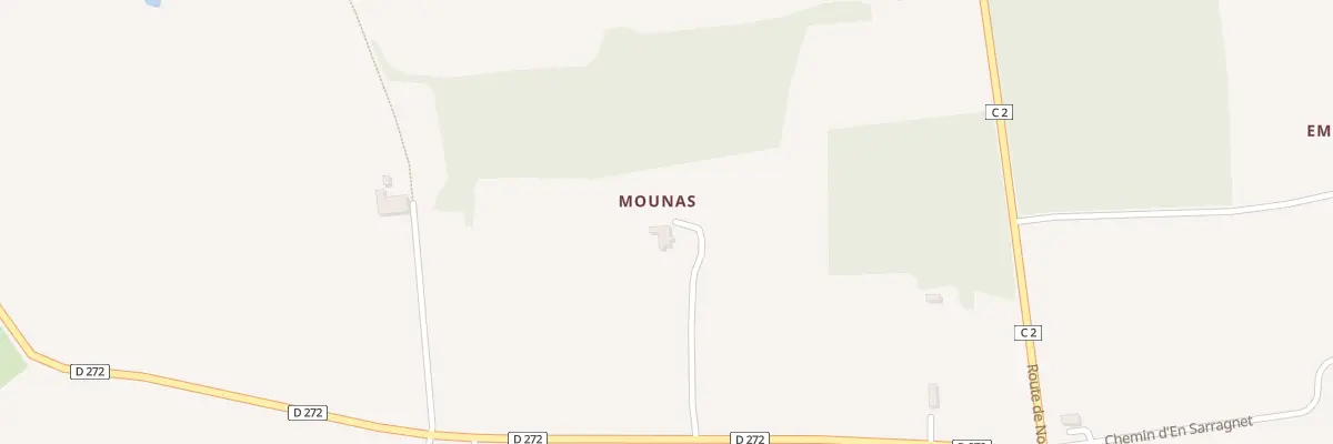 Plan du 268 Rte de Montaut les Créneaux à Marsan