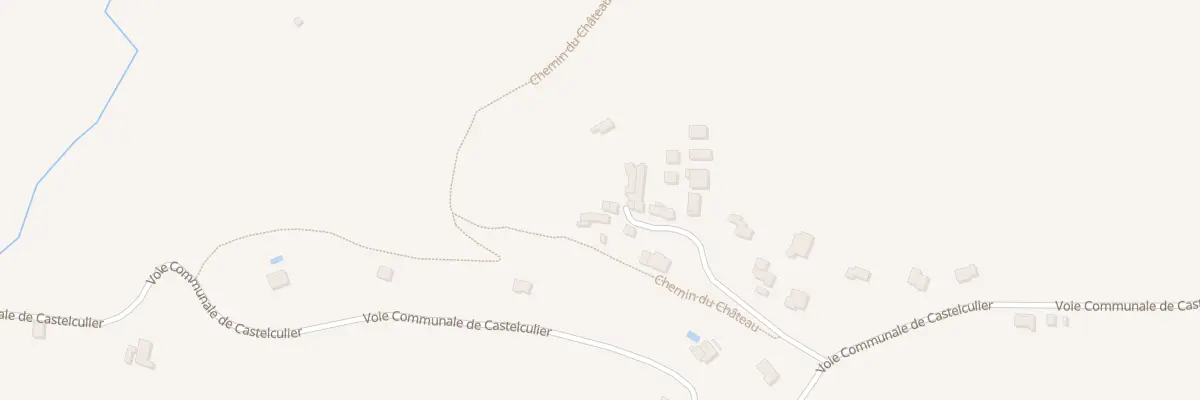 Plan du 235 Le Bourg à Castelculier