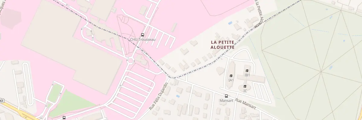 Plan du 67 Rue de la Petite Alouette à Saint-Avertin