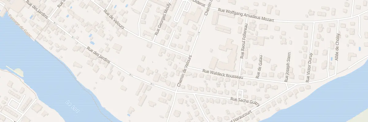 Plan du 78 Rue de Velours à Villeneuve-sur-Lot