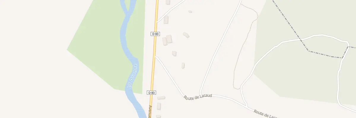 Plan du 7 Rte de Lacaud à Quinsac