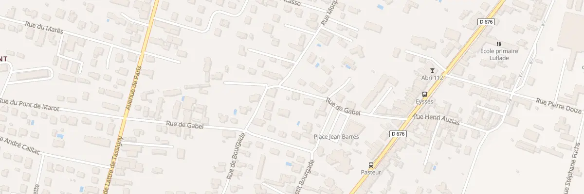 Plan du 17 Rue de Gabel à Villeneuve-sur-Lot