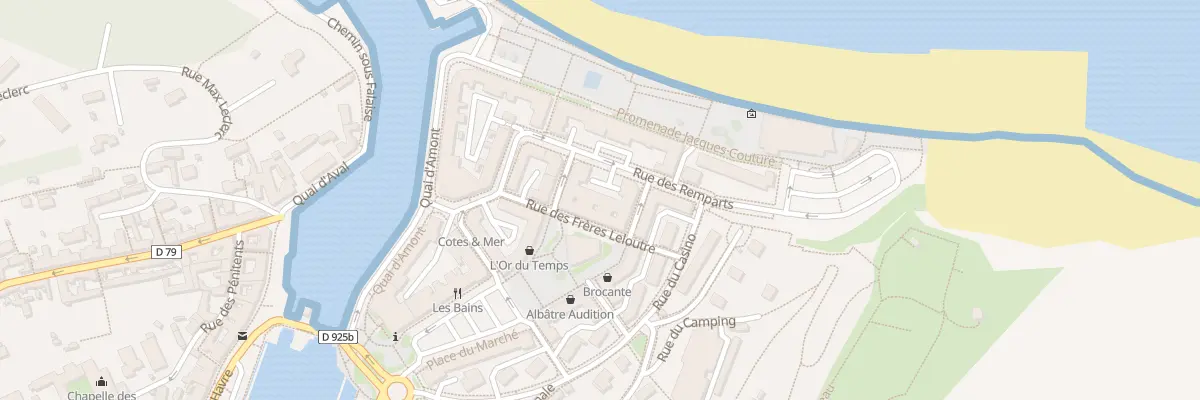 Plan du 6 Rue Ernest Follin à Saint-Valery-en-Caux