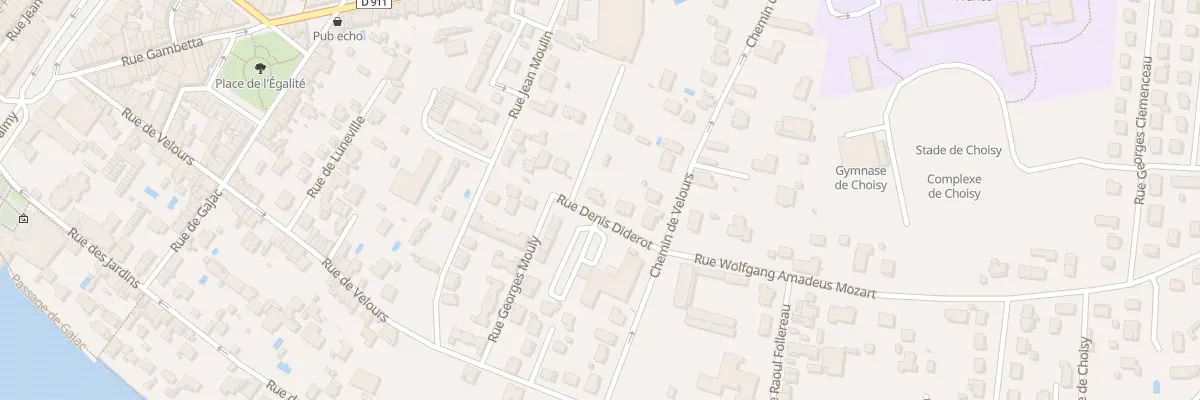 Plan du 6 Rue Denis Diderot à Villeneuve-sur-Lot