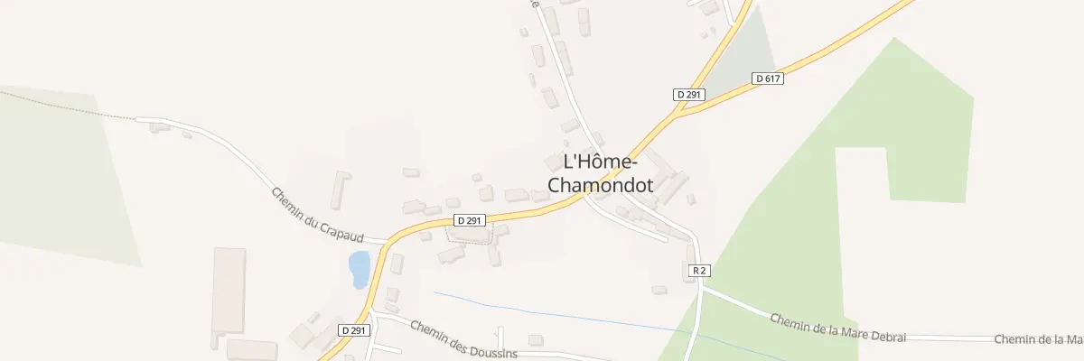 Plan du 15 Le Bourg à L’Hôme-Chamondot