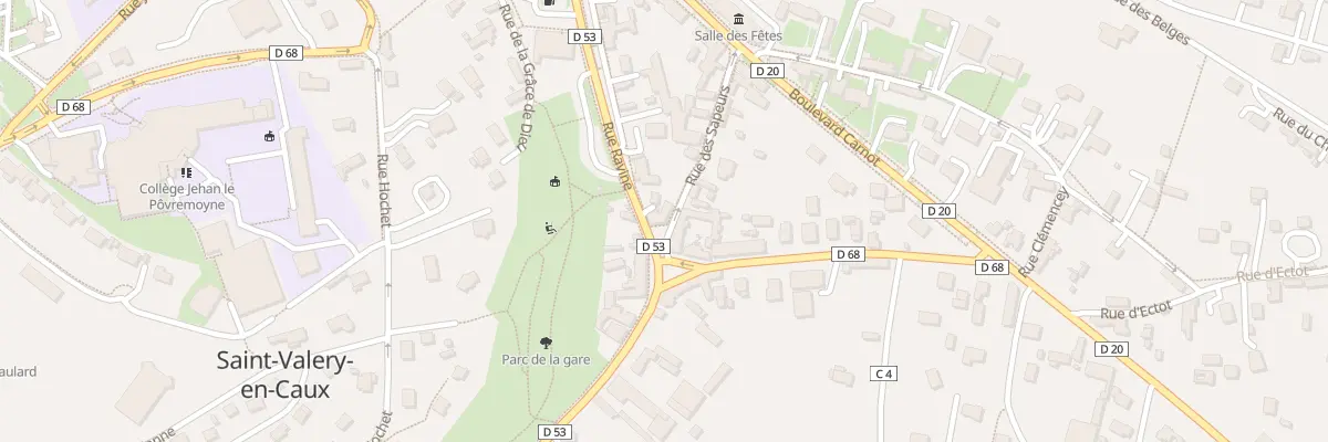 Plan du 22 Pl de la Croix à Saint-Valery-en-Caux