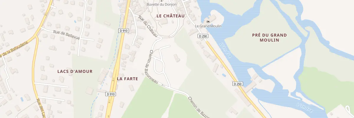 Plan du 3 Che de Bazonneau à Montbazon