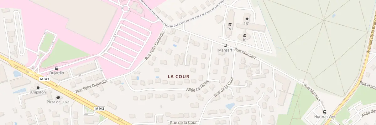 Plan du 9 Rue Mansart à Chambray-lès-Tours