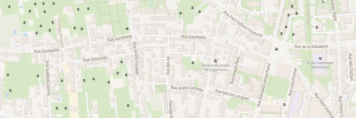 Plan du 16 Rue Sacco et Vanzetti à Saint-Pierre-des-Corps