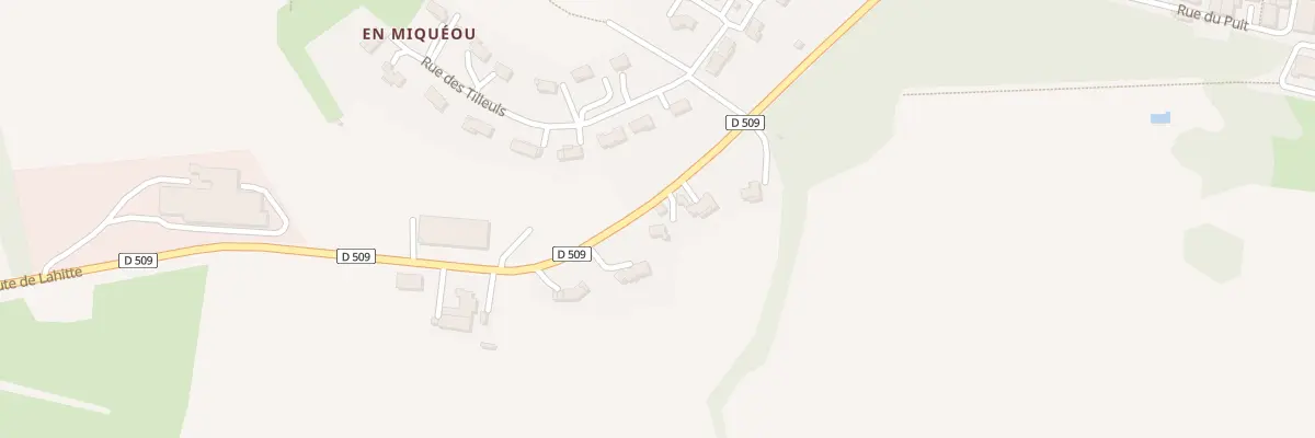 Plan du 251 Rte de Lahitte à Marsan