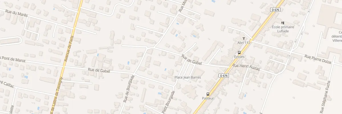 Plan du 15 Rue de Gabel à Villeneuve-sur-Lot