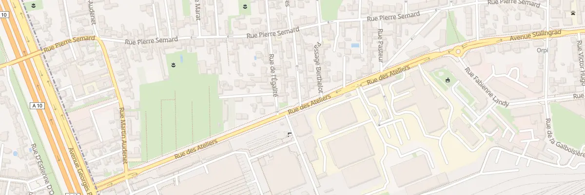 Plan du 15 Rue de la Liberté à Saint-Pierre-des-Corps