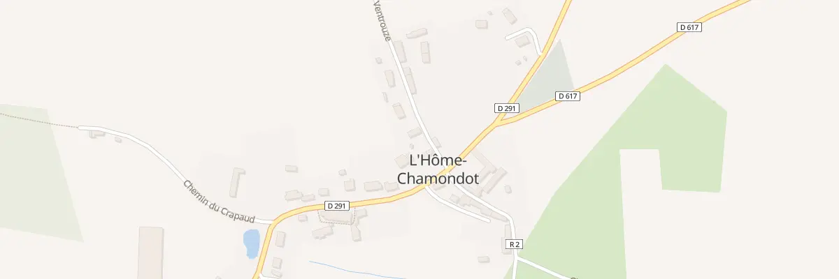 Plan du 3 La Haute Métairie à L’Hôme-Chamondot