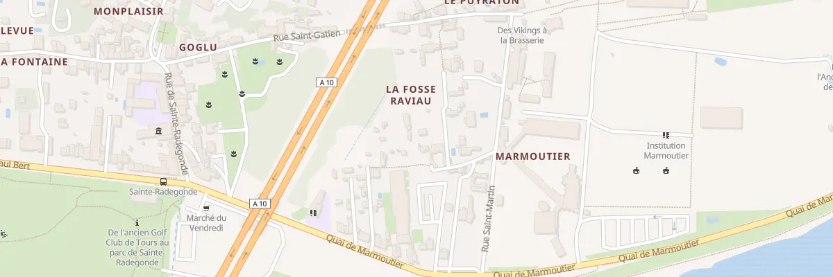 Plan du 10 Imp Saint-Martin à Tours