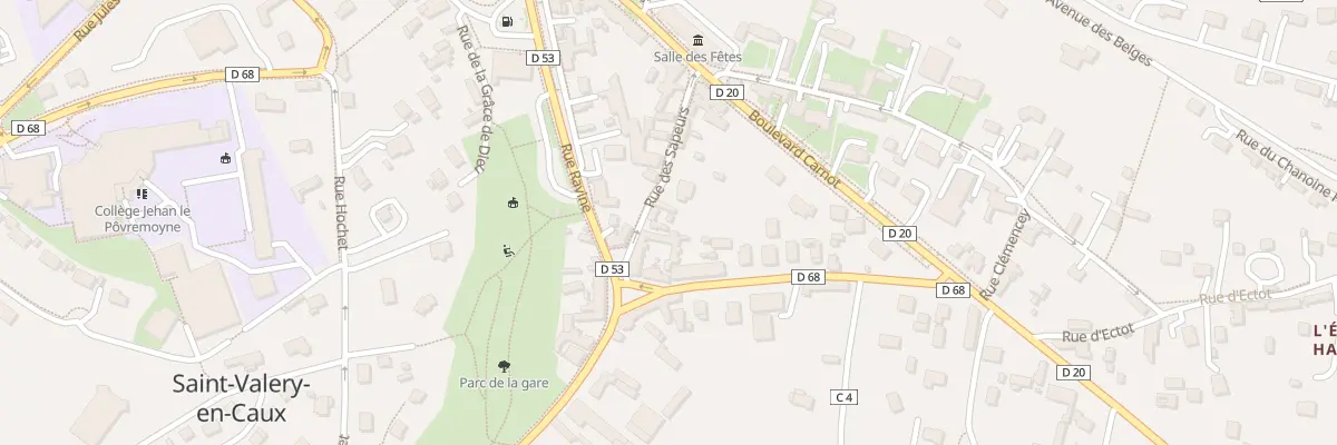 Plan du 14 Rue des Sapeurs à Saint-Valery-en-Caux