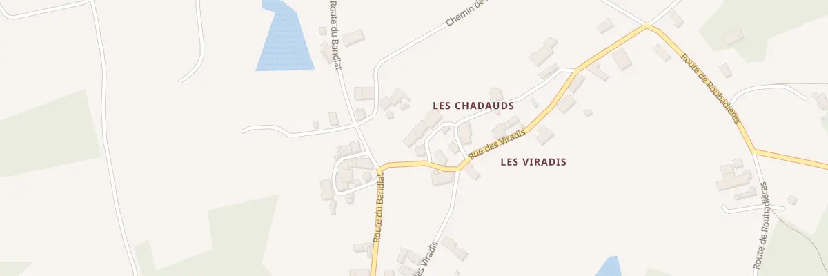 Plan du 59 Rue des Lavandières à Augignac