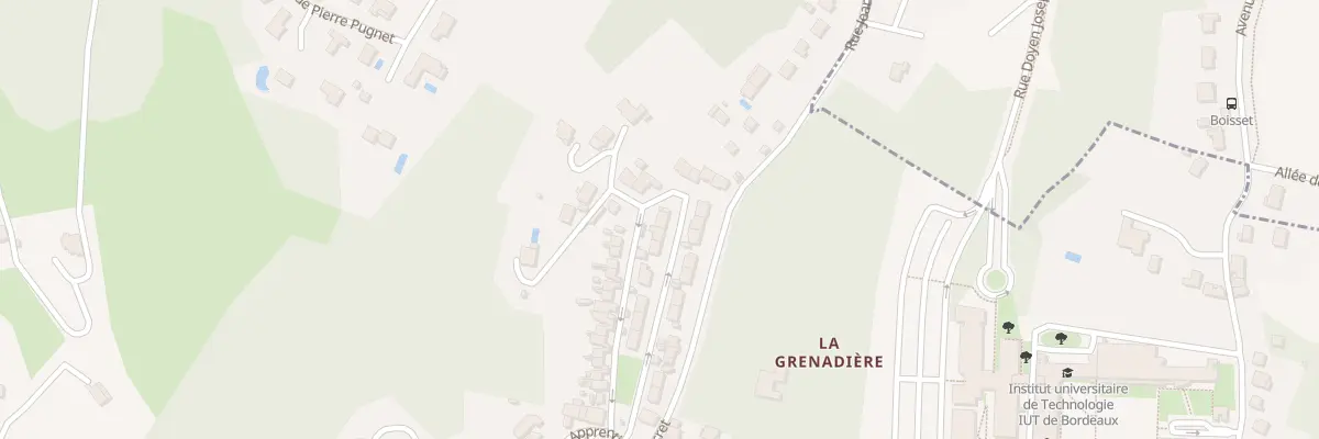 Plan du 13 Rue du Vallon à Périgueux