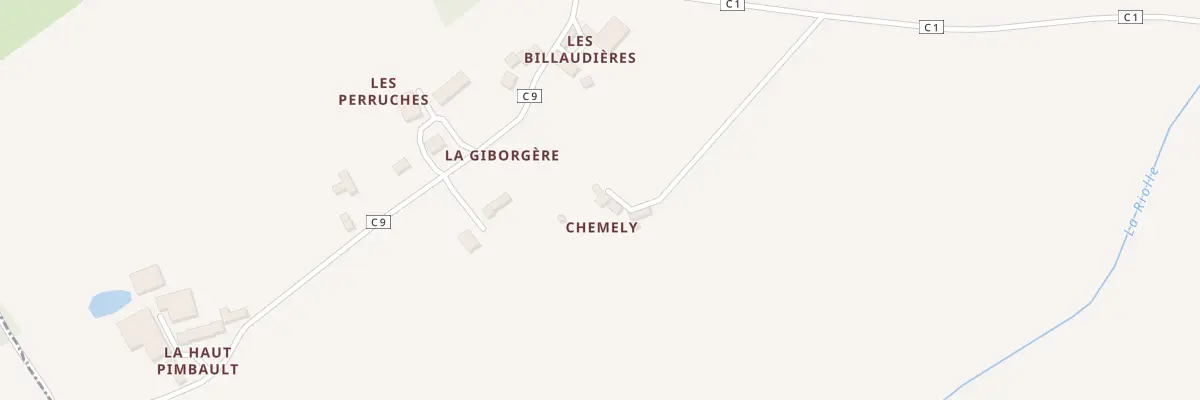 Plan du 78 Chemely à Bournan