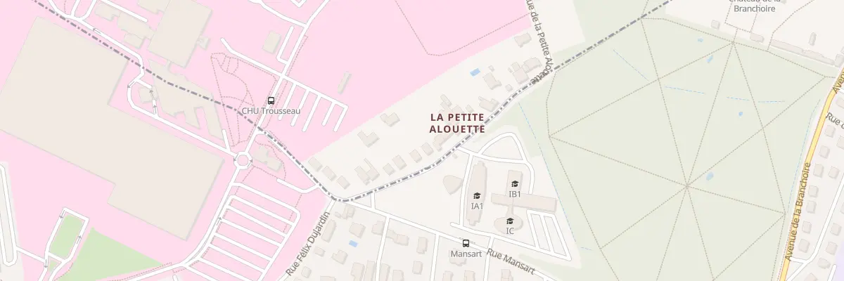 Plan du 55 Rue de la Petite Alouette à Saint-Avertin