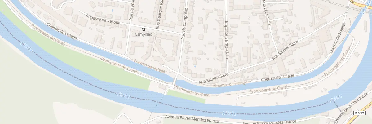 Plan du 63 Rue de Campniac à Périgueux