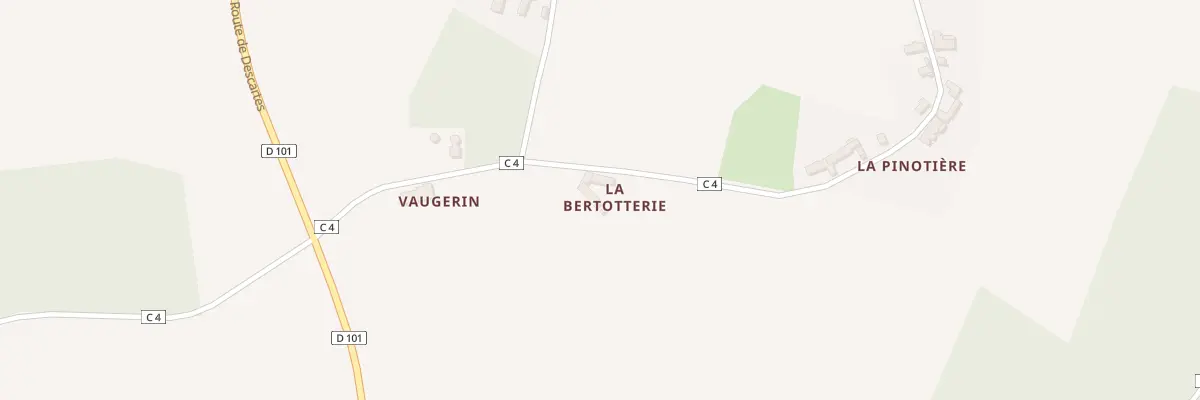 Plan du 10 La Bertotterie à Civray-sur-Esves