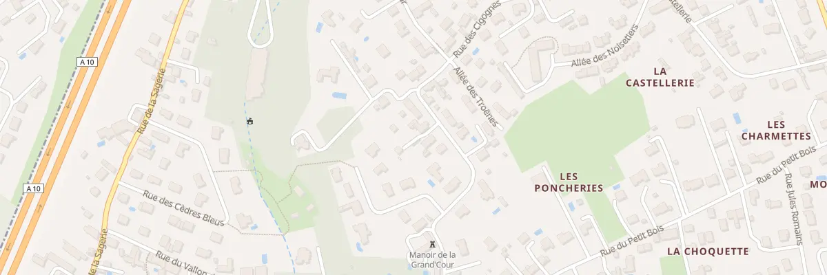 Plan du 117 Rue de Grand Cour à Saint-Avertin