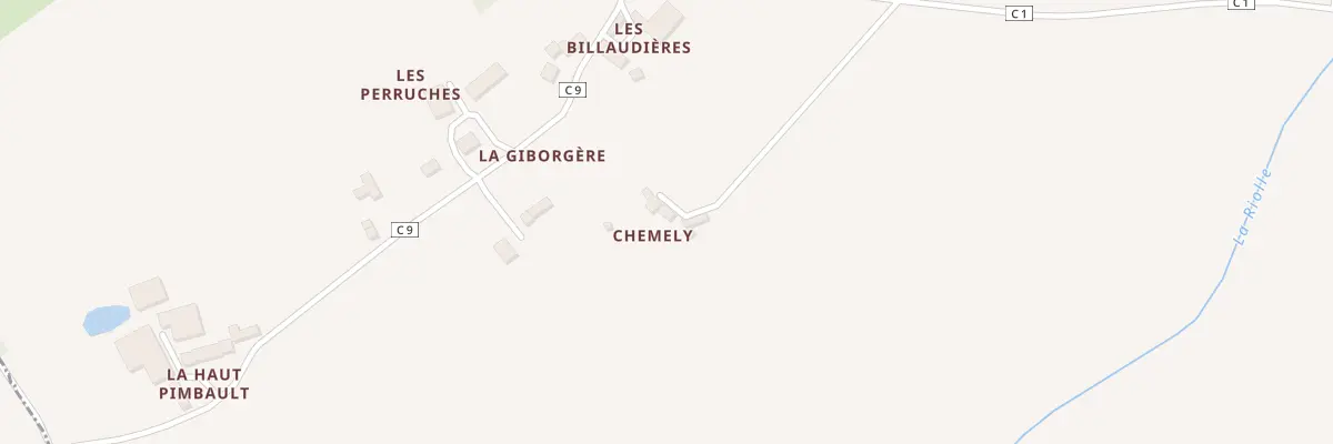 Plan du 77 Chemely à Bournan