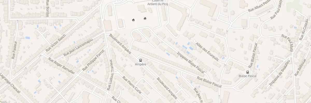 Plan du 1 Rue Blaise Pascal à Périgueux