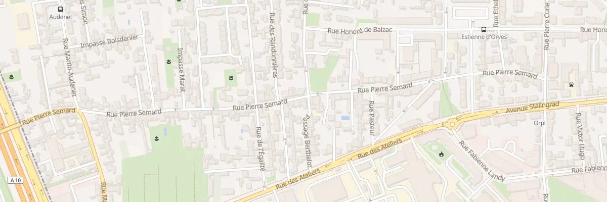 Plan du 89 Rue Pierre Semard à Saint-Pierre-des-Corps