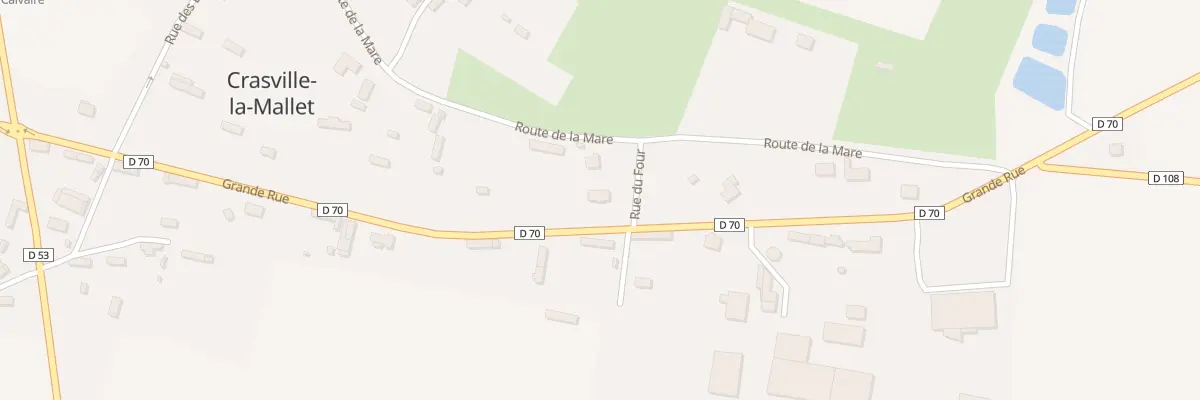 Plan du 16B Grande Rue à Crasville-la-Mallet