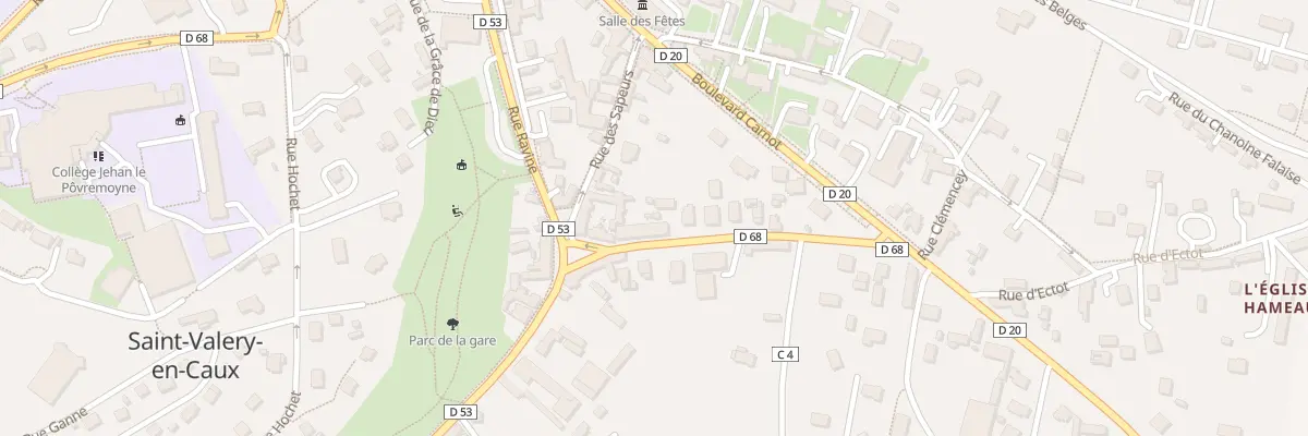 Plan du 12 Rue d’Ectot à Saint-Valery-en-Caux