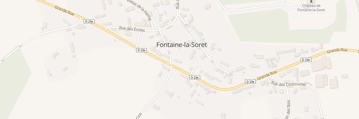 Plan du 32 Grande Rue à Nassandres sur Risle