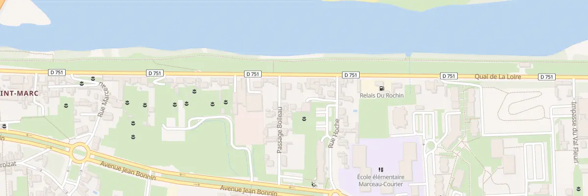 Plan du 66 Quai de la Loire à Saint-Pierre-des-Corps