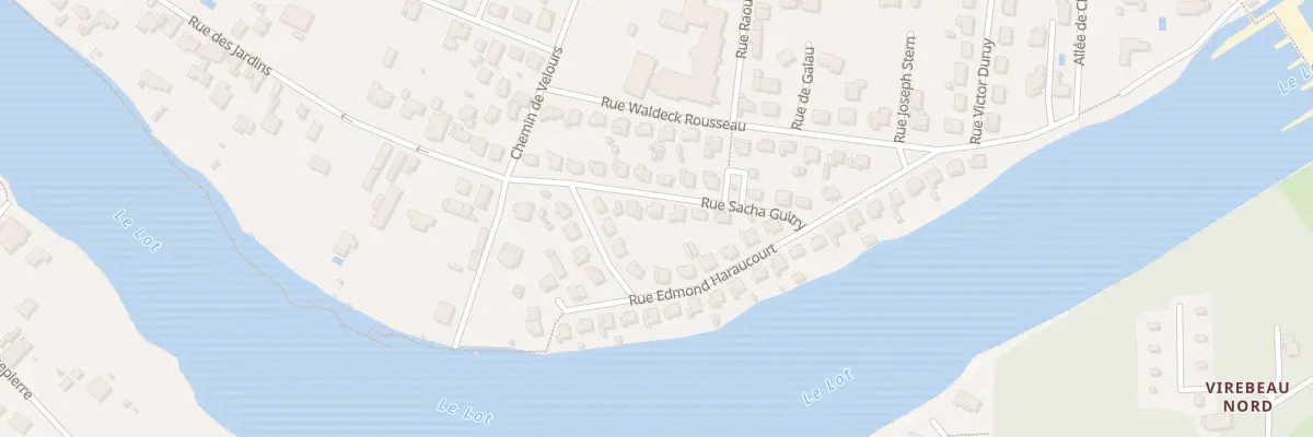 Plan du 6 Rue Sacha Guitry à Villeneuve-sur-Lot