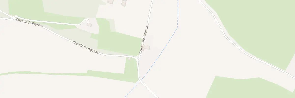 Plan du 590 Chem du Caraoue à Lartigue