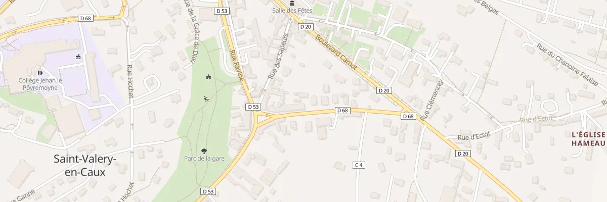 Plan du 16 Rue d’Ectot à Saint-Valery-en-Caux