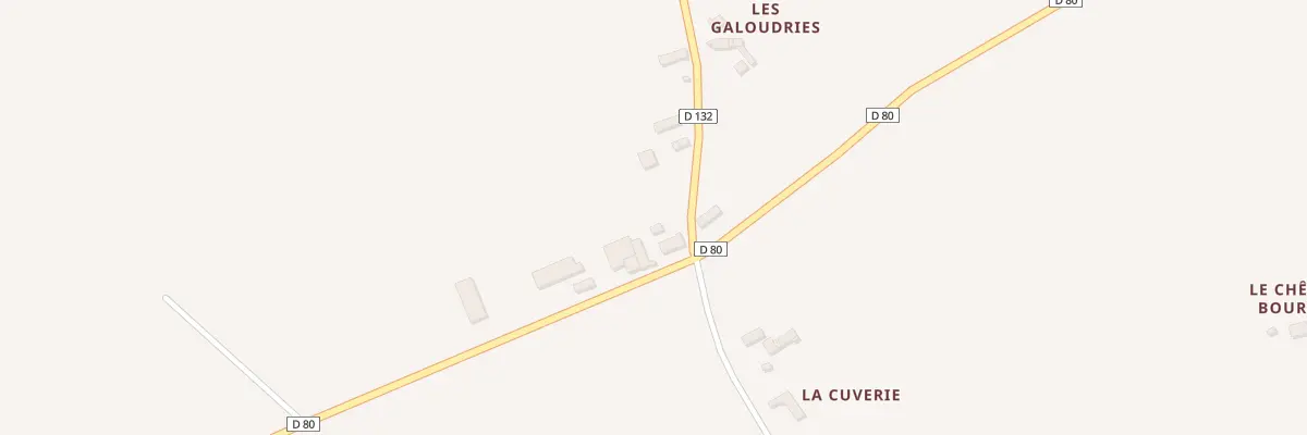 Plan du 45 Port Gandon à Montrouveau